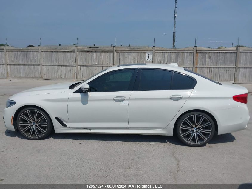 2017 BMW 5 Series VIN: WBAJE7C34HG887560 Lot: 12057524