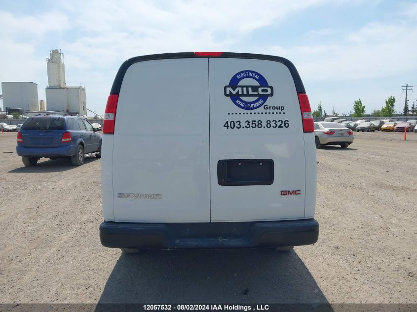 2023 GMC Savana Cargo Van VIN: 1GTW7BFP2P1129626 Lot: 12057532