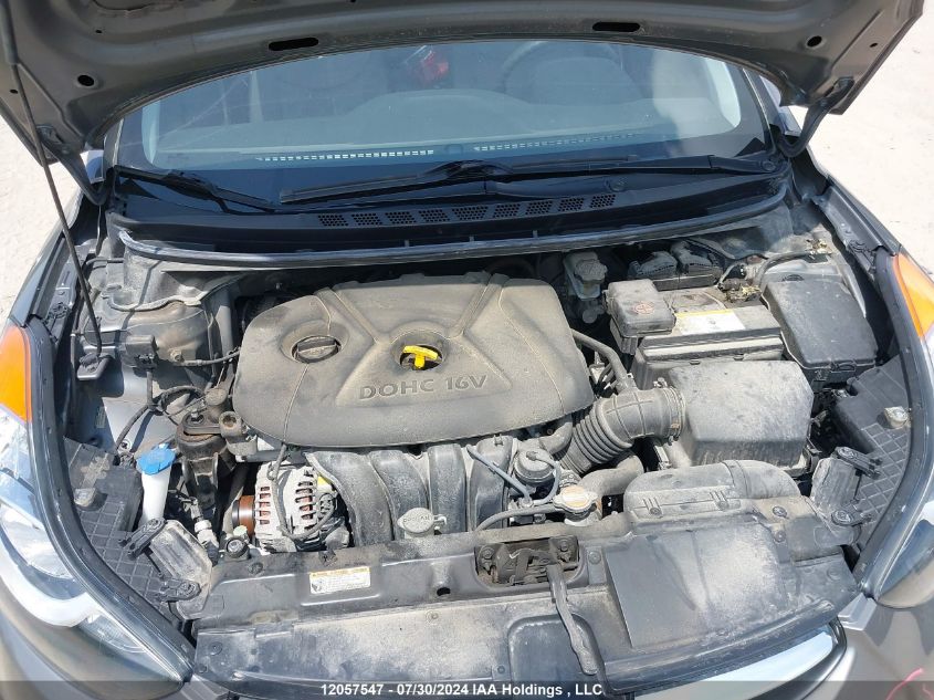 2012 Hyundai Elantra VIN: 5NPDH4AE6CH080827 Lot: 12057547