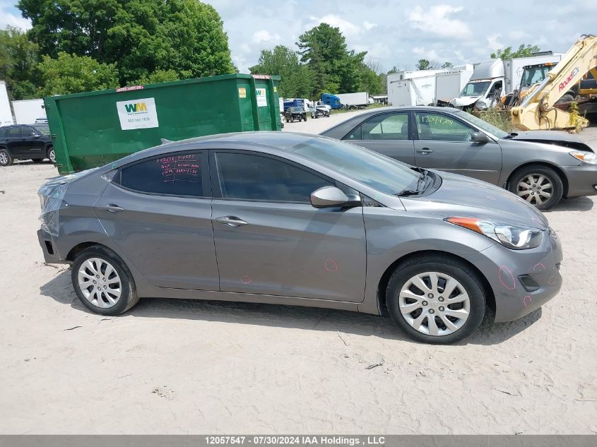 2012 Hyundai Elantra VIN: 5NPDH4AE6CH080827 Lot: 12057547