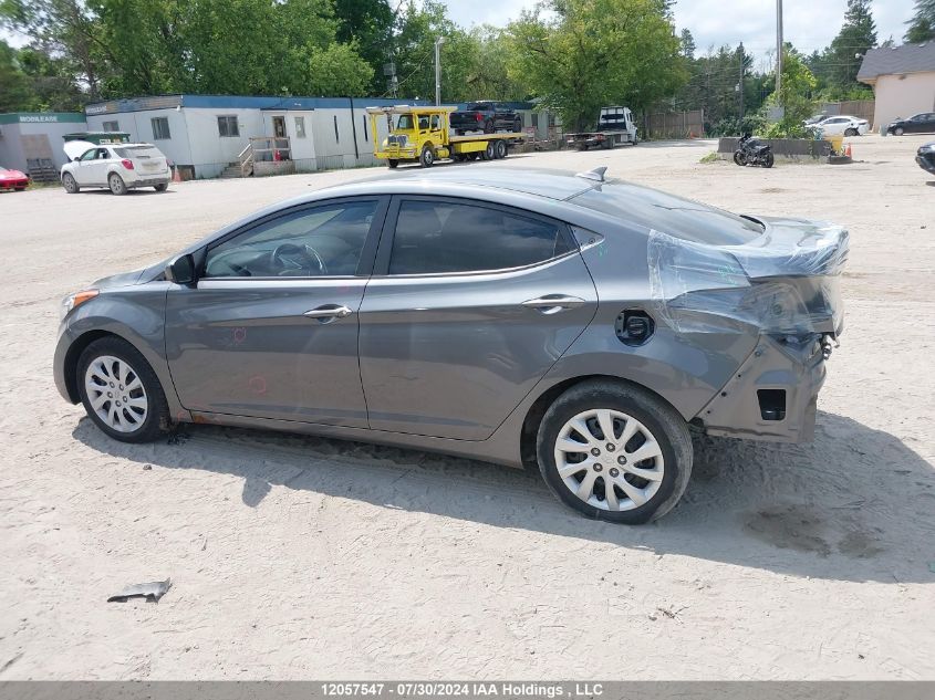 2012 Hyundai Elantra VIN: 5NPDH4AE6CH080827 Lot: 12057547