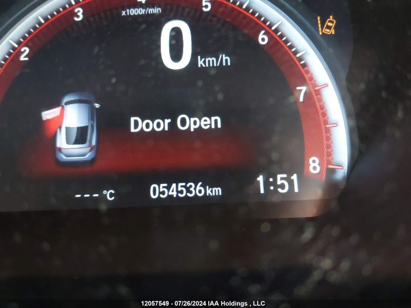 2019 Honda Civic VIN: 2HGFC4B86KH401113 Lot: 12057549