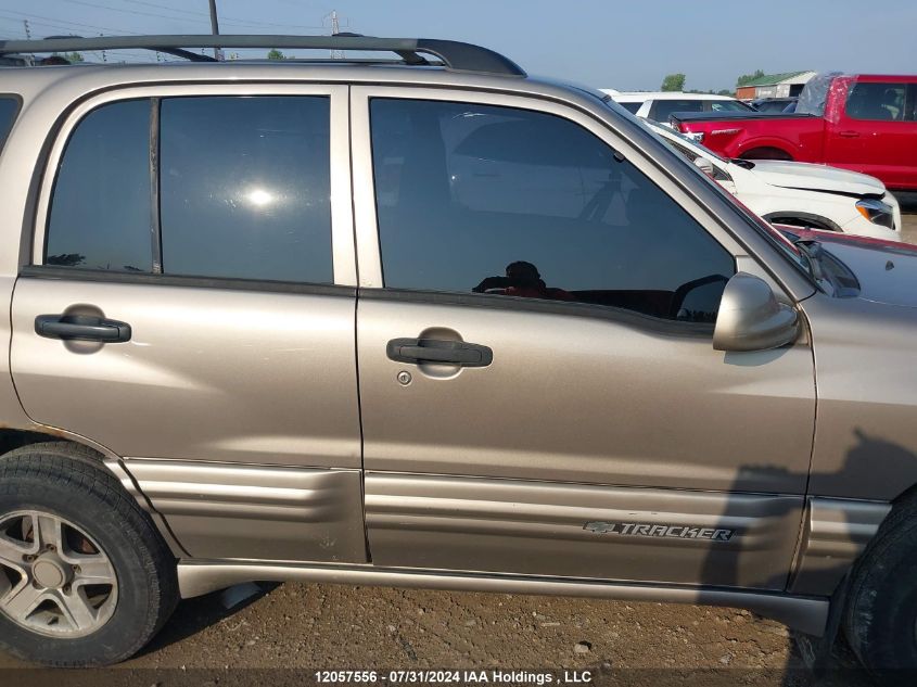 2003 Chevrolet Tracker VIN: 2CNBJ634736938723 Lot: 12057556