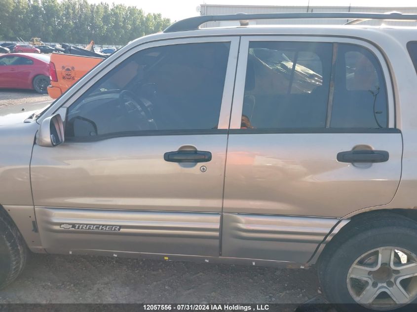 2003 Chevrolet Tracker VIN: 2CNBJ634736938723 Lot: 12057556