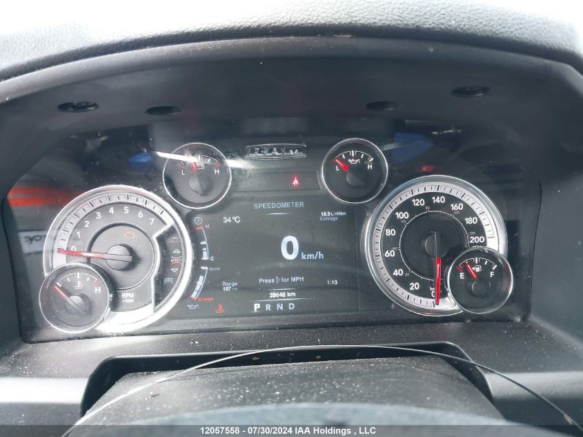 2021 Ram 1500 Classic Slt VIN: 1C6RR7LT7MS595491 Lot: 12057558