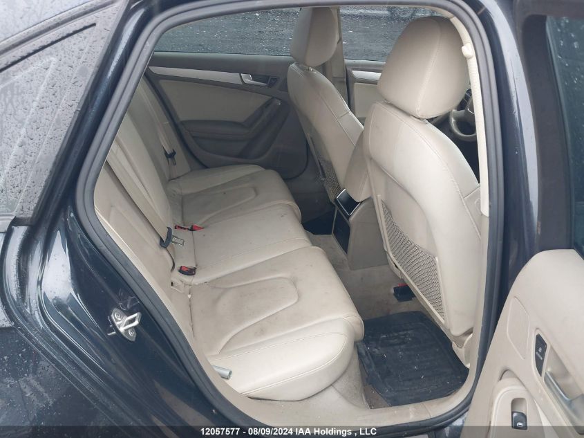 2012 Audi A4 VIN: WAUBFCFL8CN021046 Lot: 12057577