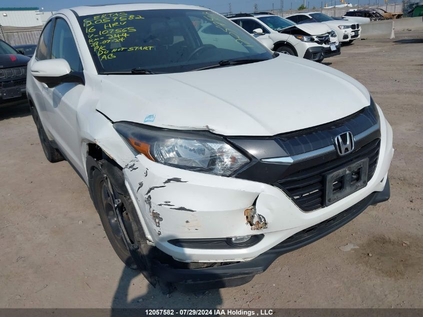 2016 Honda Hr-V Ex VIN: 3CZRU6H50GM107565 Lot: 12057582