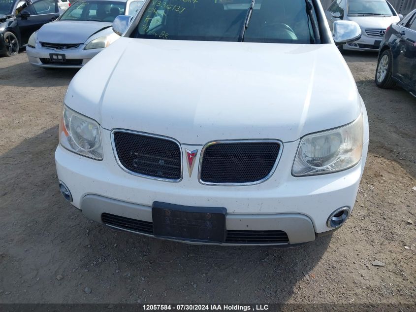 2008 Pontiac Torrent VIN: 2CKDL33F386336134 Lot: 12057584