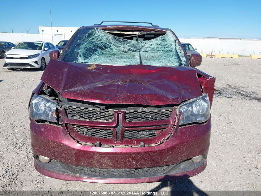 2019 Dodge Grand Caravan Gt VIN: 2C4RDGEGXKR782990 Lot: 12057588