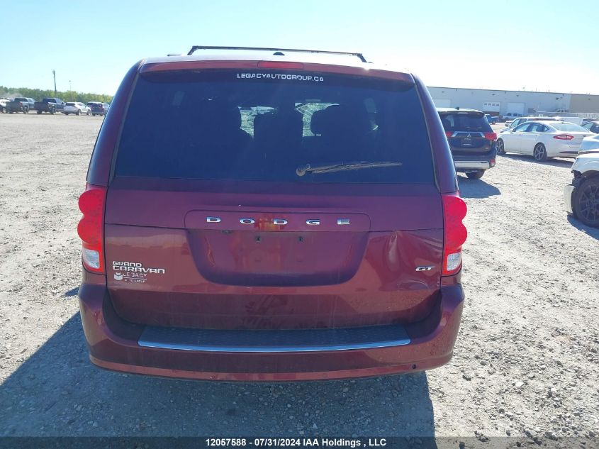 2019 Dodge Grand Caravan Gt VIN: 2C4RDGEGXKR782990 Lot: 12057588