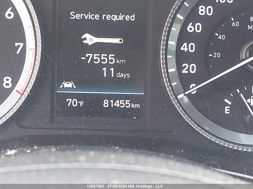 2021 Hyundai Sonata Luxury VIN: 5NPEL4J24MH073126 Lot: 12057593