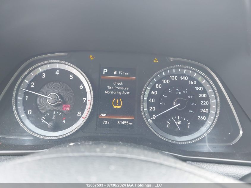 2021 Hyundai Sonata Luxury VIN: 5NPEL4J24MH073126 Lot: 12057593