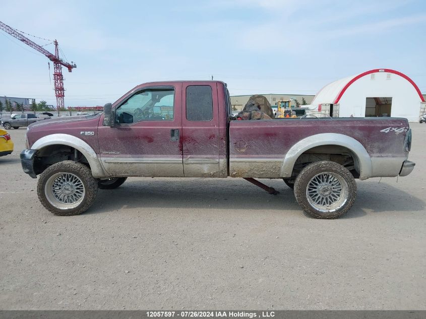 2000 Ford F350 Srw Super Duty VIN: 1FTSX31F3YEA99579 Lot: 12057597