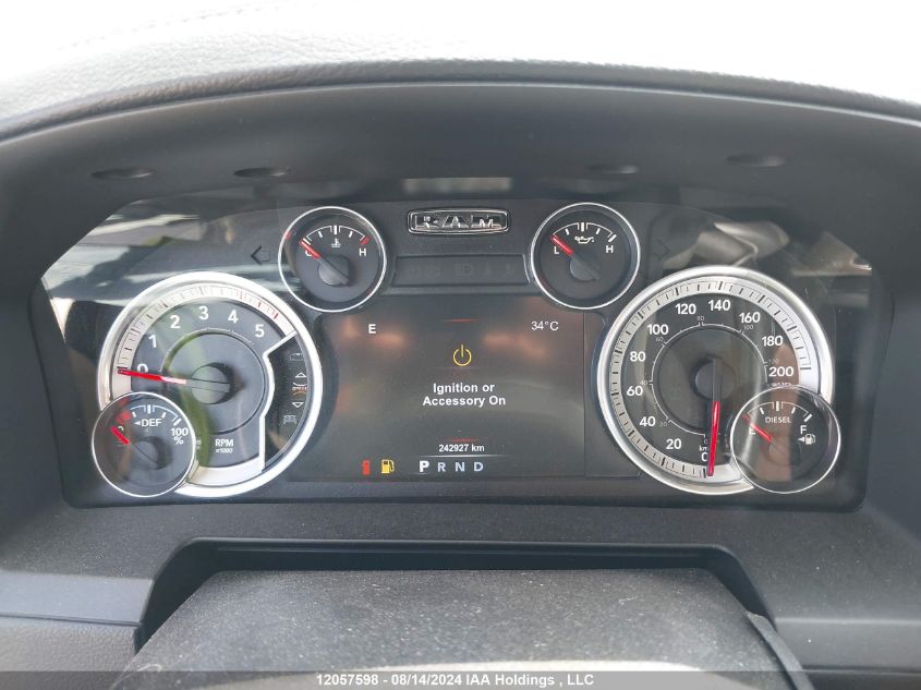 2017 Ram 3500 Laramie VIN: 3C63R3EL8HG677741 Lot: 12057598