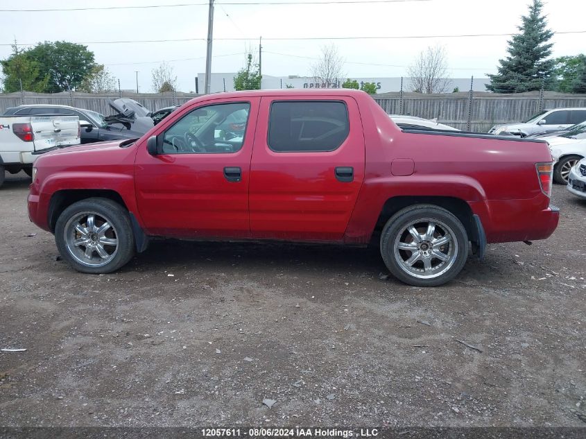 2006 Honda Ridgeline Rts VIN: 2HJYK16426H003656 Lot: 12057611