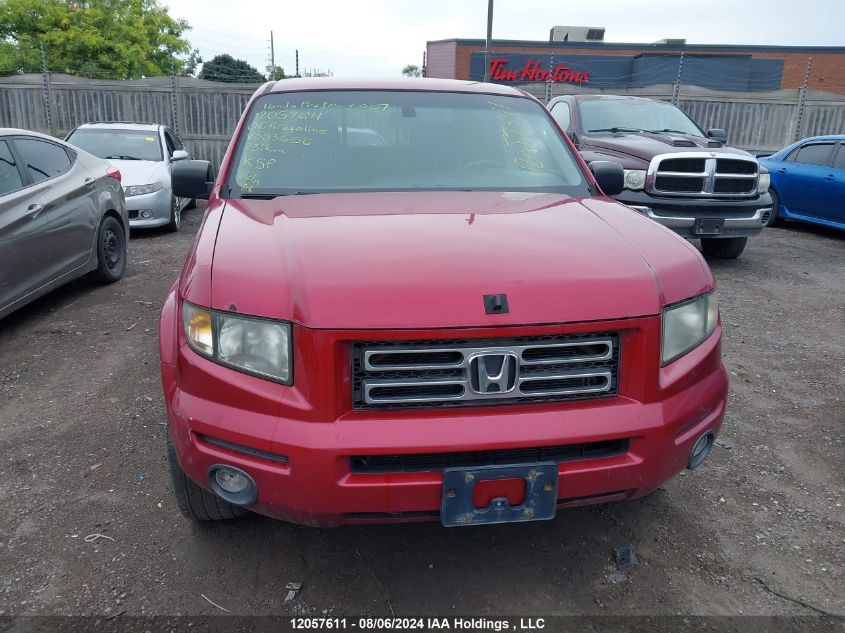 2006 Honda Ridgeline Rts VIN: 2HJYK16426H003656 Lot: 12057611