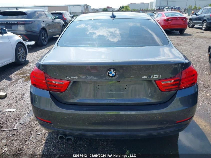 2017 BMW 4 Series VIN: WBA4R9C58HK878503 Lot: 12057612