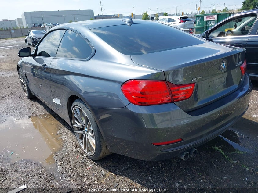 2017 BMW 4 Series VIN: WBA4R9C58HK878503 Lot: 12057612