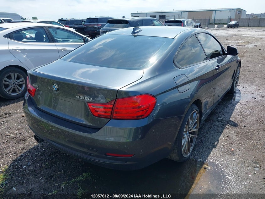 2017 BMW 4 Series VIN: WBA4R9C58HK878503 Lot: 12057612