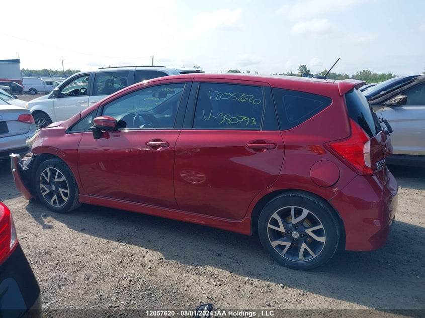 2015 Nissan Versa Note VIN: 3N1CE2CP9FL350793 Lot: 12057620