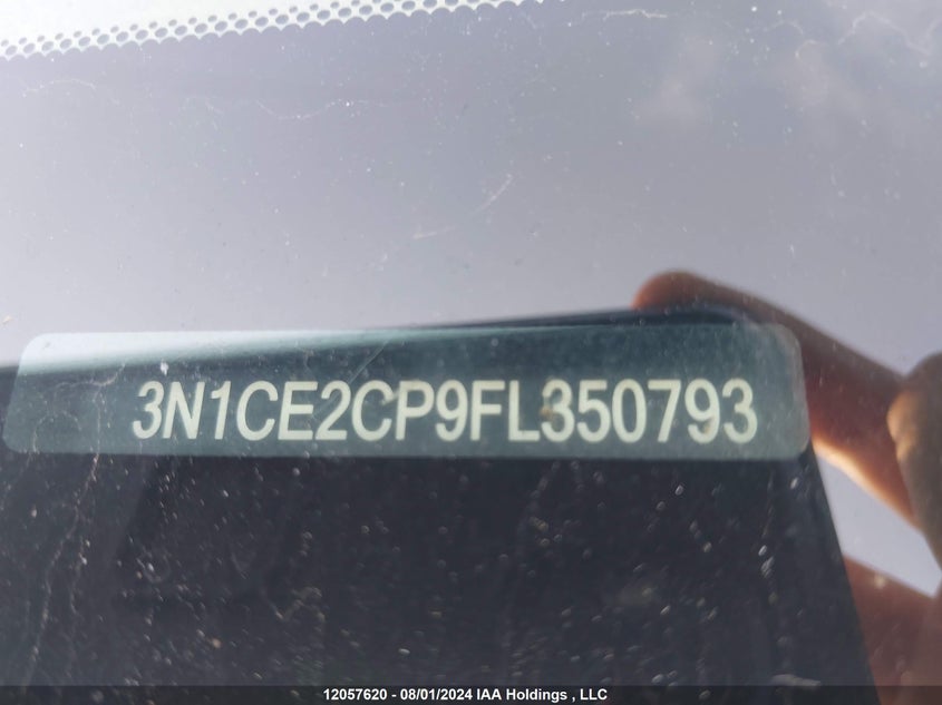 2015 Nissan Versa Note VIN: 3N1CE2CP9FL350793 Lot: 12057620