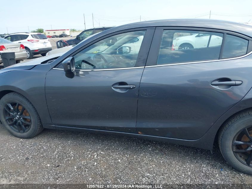 2014 Mazda Mazda3 VIN: JM1BM1V7XE1152801 Lot: 12057622