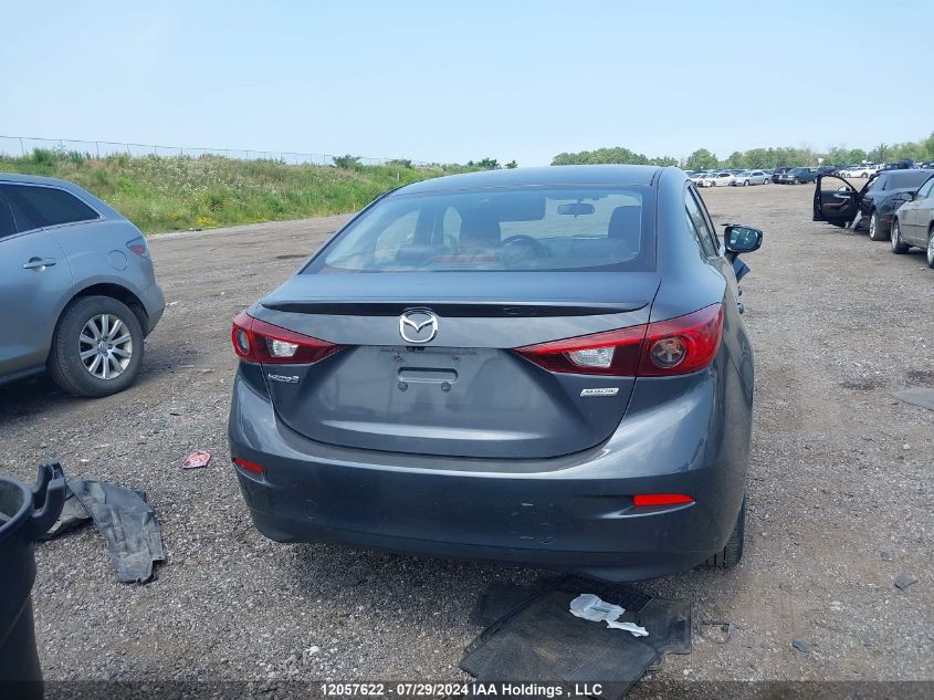 2014 Mazda Mazda3 VIN: JM1BM1V7XE1152801 Lot: 12057622