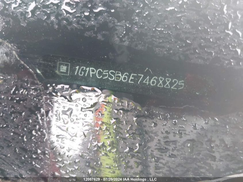 2014 Chevrolet Cruze Lt VIN: 1G1PC5SB6E7468825 Lot: 12057629