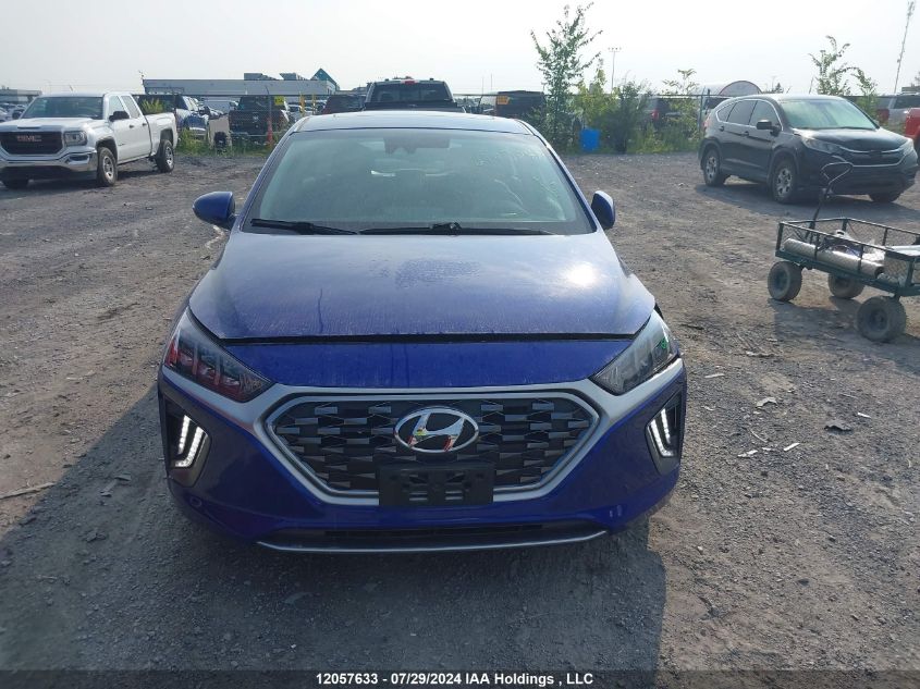 2021 Hyundai Ioniq Hybrid Preferred VIN: KMHC85LC8MU257037 Lot: 12057633