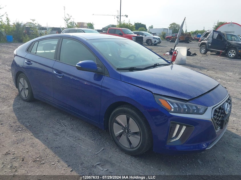 2021 Hyundai Ioniq Hybrid Preferred VIN: KMHC85LC8MU257037 Lot: 12057633