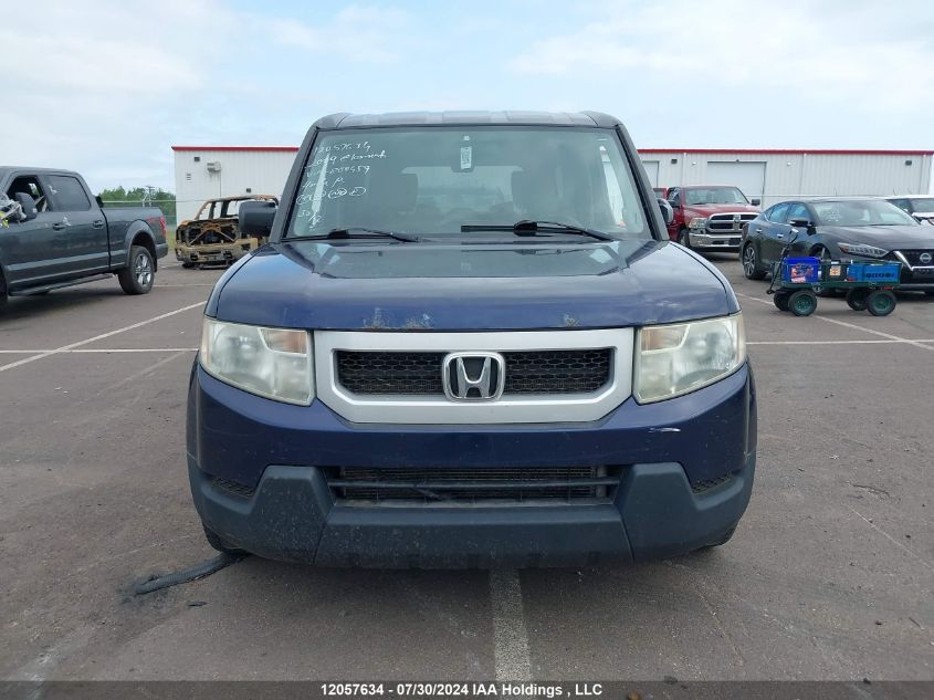 2009 Honda Element VIN: 5J6YH28769L800459 Lot: 12057634