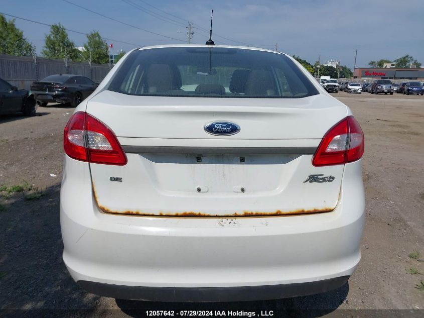 2013 Ford Fiesta Se VIN: 3FADP4BJ7DM157317 Lot: 12057642