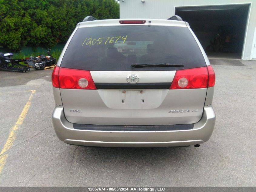 2007 Toyota Sienna VIN: 5TDZK29C77S064926 Lot: 12057674