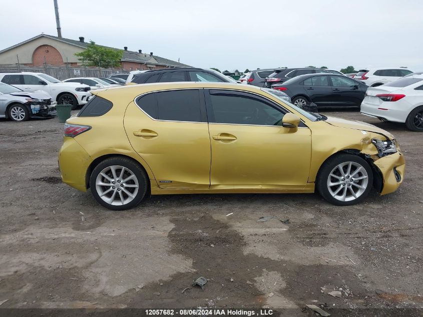 2012 Lexus Ct 200 VIN: JTHKD5BHXC2078306 Lot: 12057682