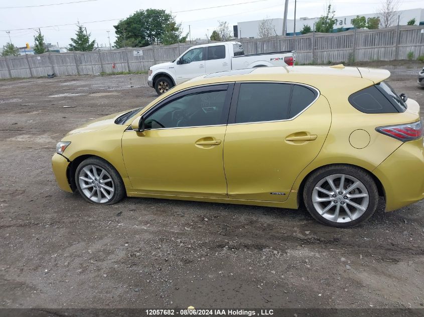 2012 Lexus Ct 200 VIN: JTHKD5BHXC2078306 Lot: 12057682