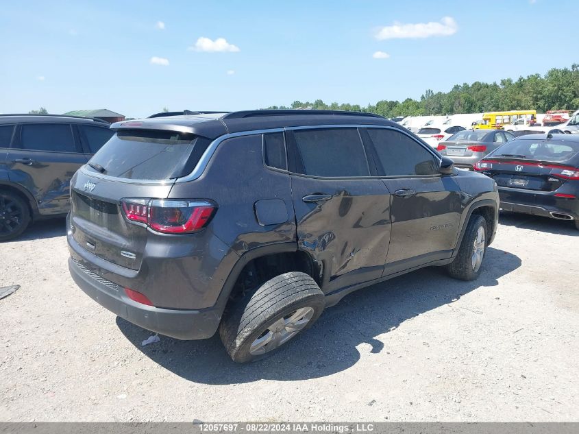 2022 Jeep Compass Latitude VIN: 3C4NJDBB3NT131894 Lot: 12057697