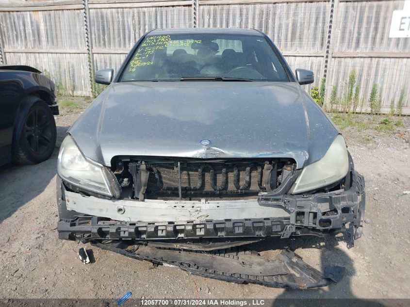 2013 Mercedes-Benz C-Class VIN: WDDGF8AB3DA825712 Lot: 12057700