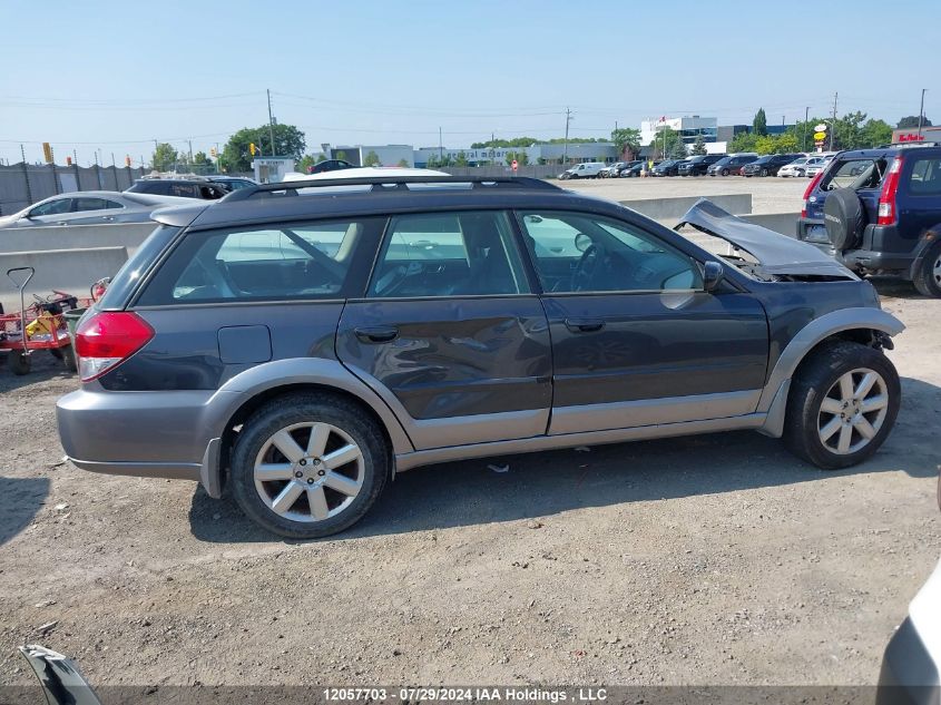 2008 Subaru Outback VIN: 4S4BP61C187348033 Lot: 12057703