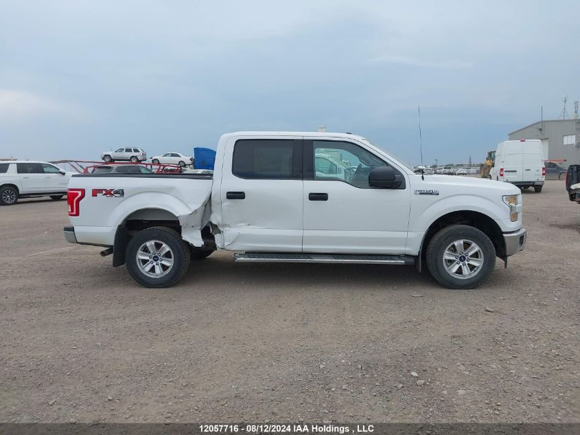 2017 Ford F150 Supercrew VIN: 1FTEW1EFXHFA77474 Lot: 12057716