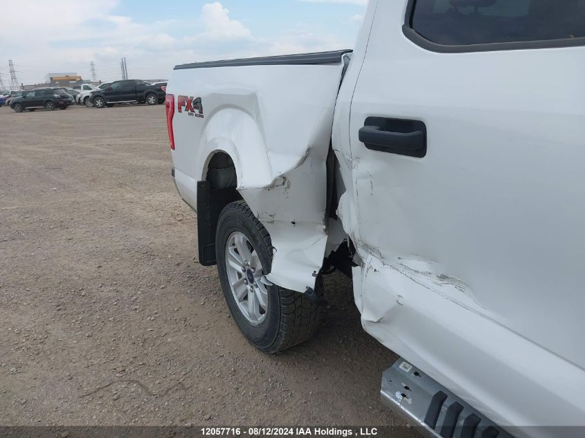 2017 Ford F150 Supercrew VIN: 1FTEW1EFXHFA77474 Lot: 12057716