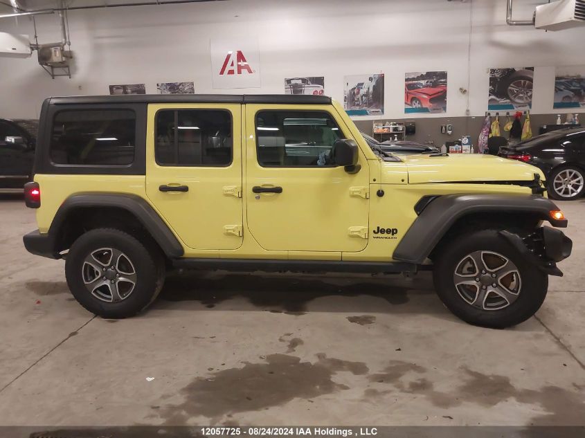 2023 Jeep Wrangler 4-Door Sport S VIN: 1C4HJXDG9PW639095 Lot: 12057725