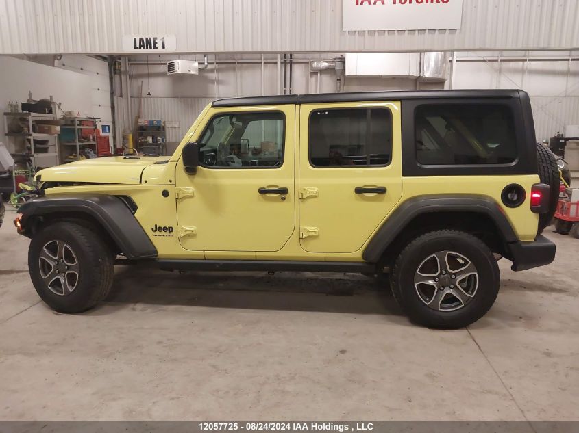 2023 Jeep Wrangler 4-Door Sport S VIN: 1C4HJXDG9PW639095 Lot: 12057725