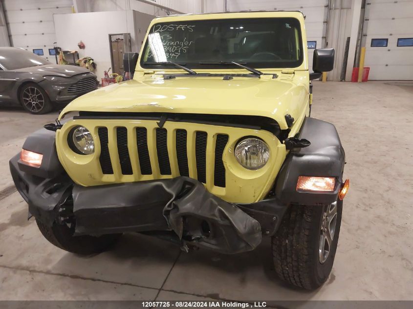 2023 Jeep Wrangler 4-Door Sport S VIN: 1C4HJXDG9PW639095 Lot: 12057725