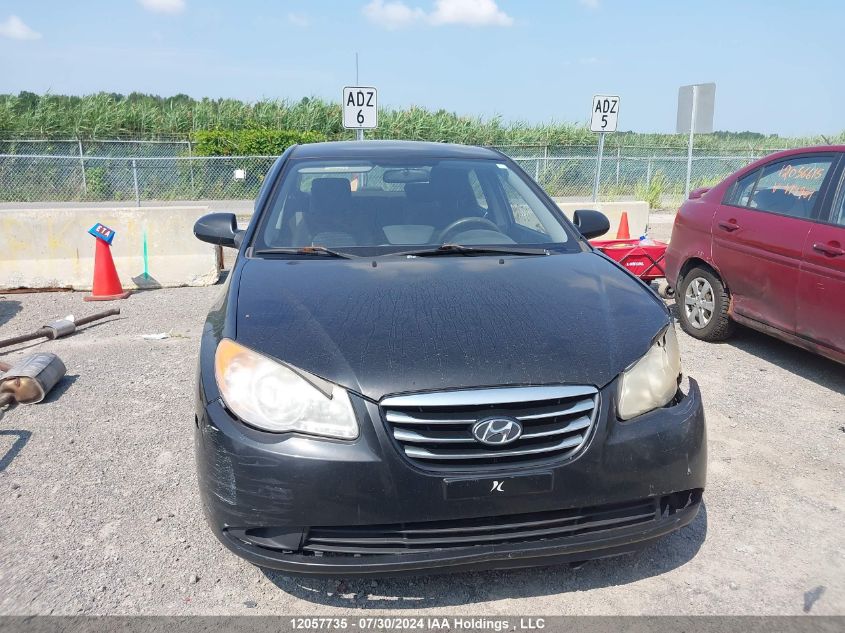 2010 Hyundai Elantra VIN: KMHDT4BD6AU057647 Lot: 12057735