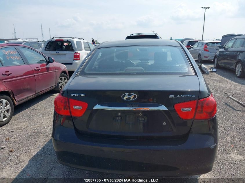 2010 Hyundai Elantra VIN: KMHDT4BD6AU057647 Lot: 12057735