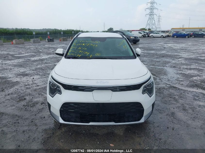 2024 Kia Niro Ev VIN: KNDCR3L12R5117474 Lot: 12057742