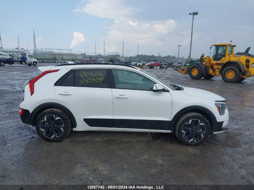 2024 Kia Niro Ev VIN: KNDCR3L12R5117474 Lot: 12057742