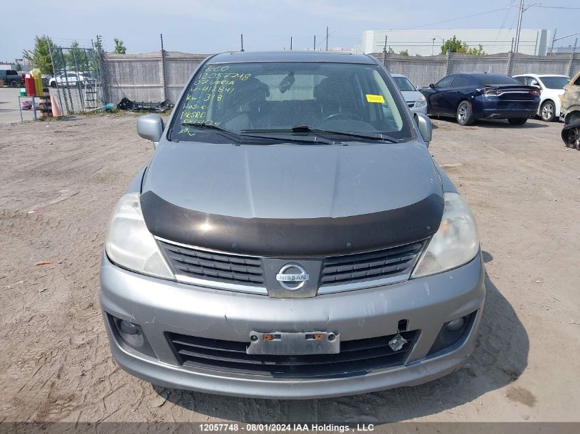 2007 Nissan Versa 1.8S VIN: 3N1BC13E47L412841 Lot: 12057748