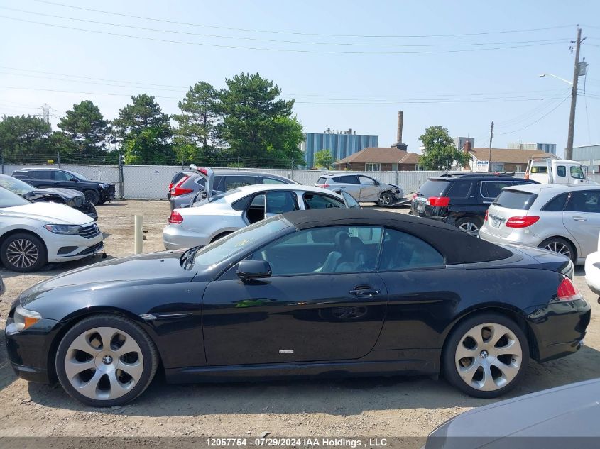 2005 BMW 645 Ci Automatic VIN: WBAEK73445B326626 Lot: 12057754