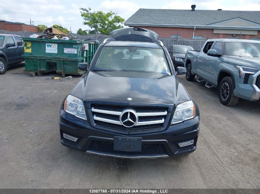 2012 Mercedes-Benz Glk-Class VIN: WDCGG8HB7CF872315 Lot: 12057765